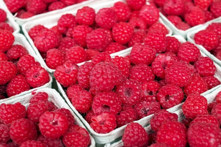 Raspberries (per basket)